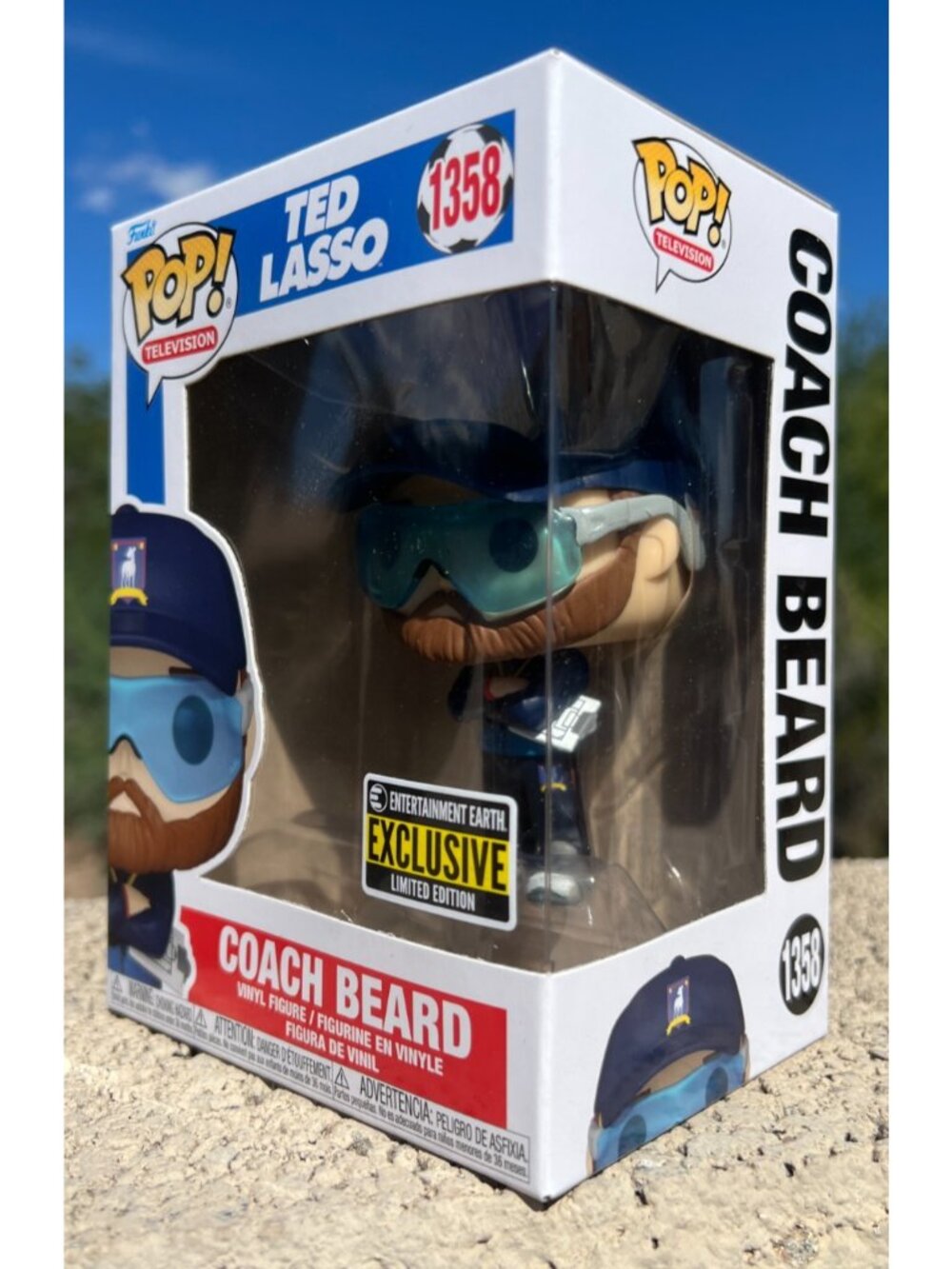 Funko Pop Television - Ted Lasso - Coach Beard (#1358, NEW, EE Exclusive)